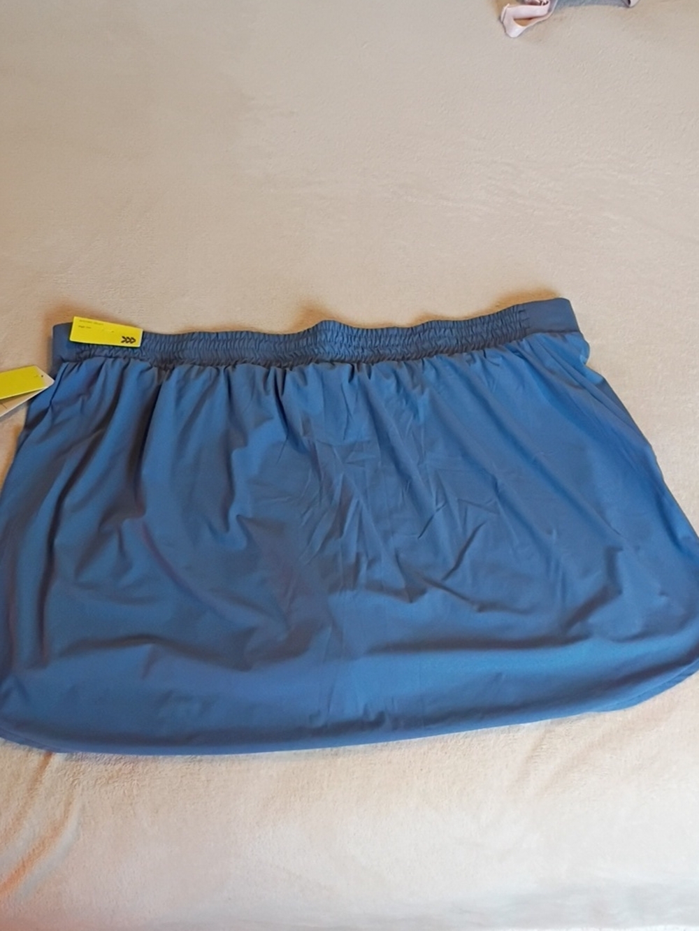All In Motion Light Blue Woven Skort